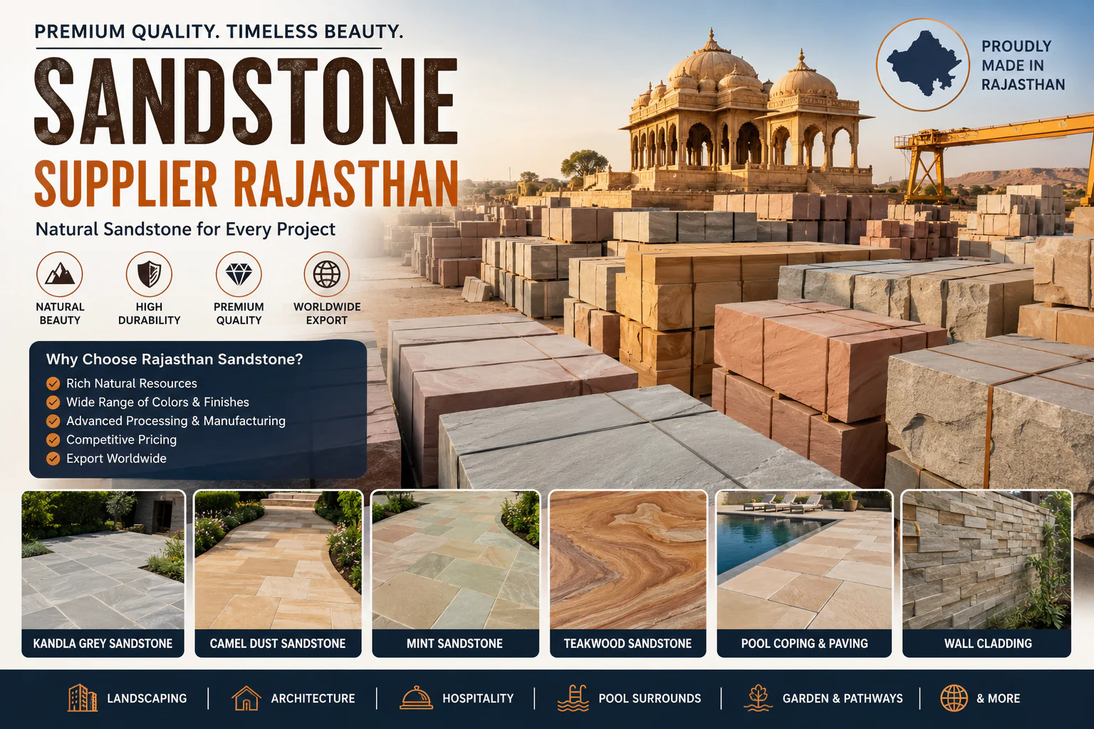Sandstone Supplier Rajasthan